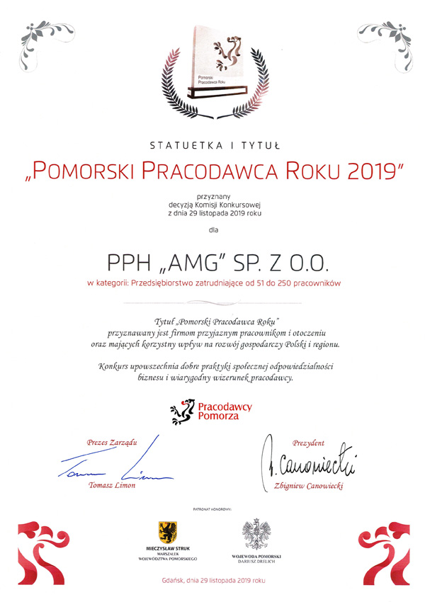 Pomorski pracodawca roku