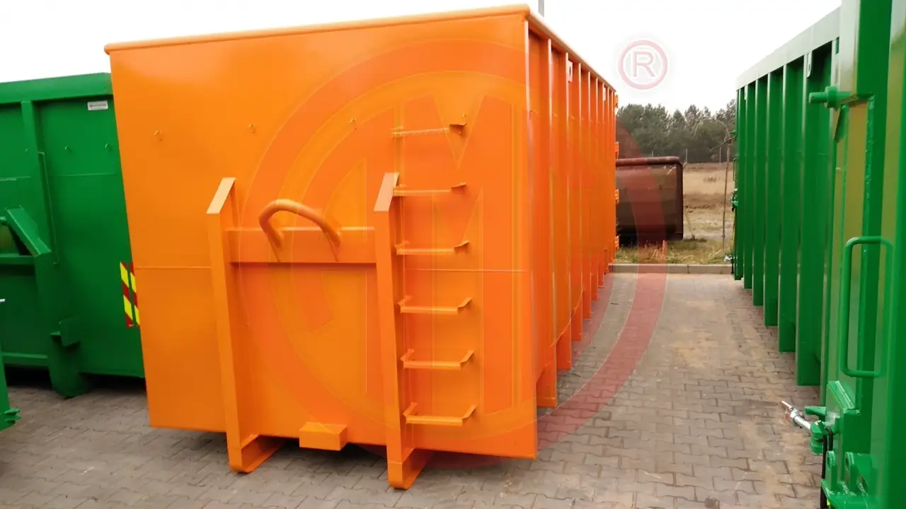 33 m3 | L:6.5 Kontener rolkowy standard