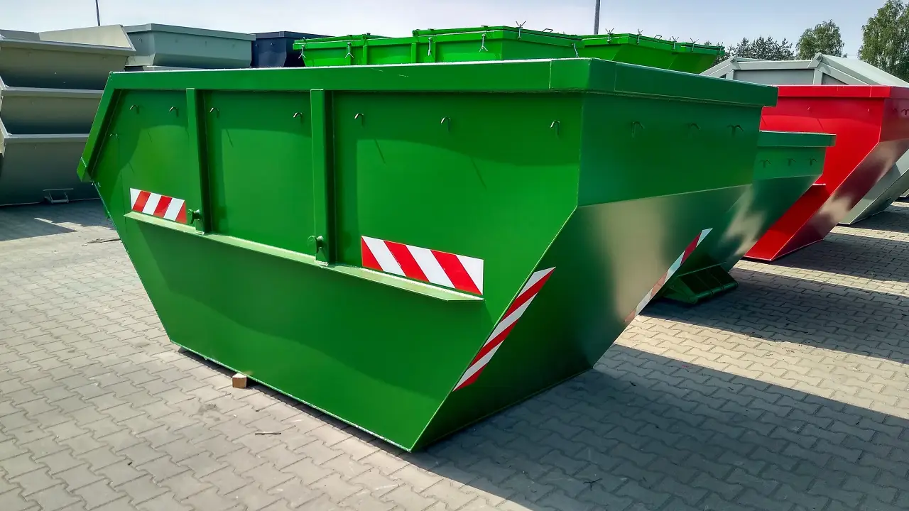 Grafika numer 2, Nazwa produktu: Kontener mulda asymetryczna 10 m3