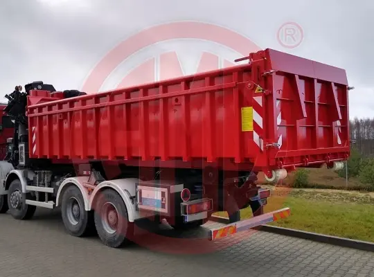 Kontener do gaszenia pojazdów elektrycznych