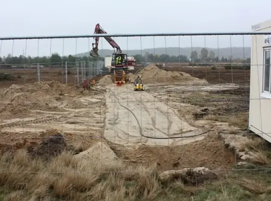 25.10.2017 - Pierwsze Wykopy